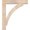 Ekena Millwork Thorton Block Smooth Bracket w/ Offset Brace, Douglas Fir, 7 1/2"W x 38"D x 44"H BKT0806X38X44THR05SDF - alternate 2